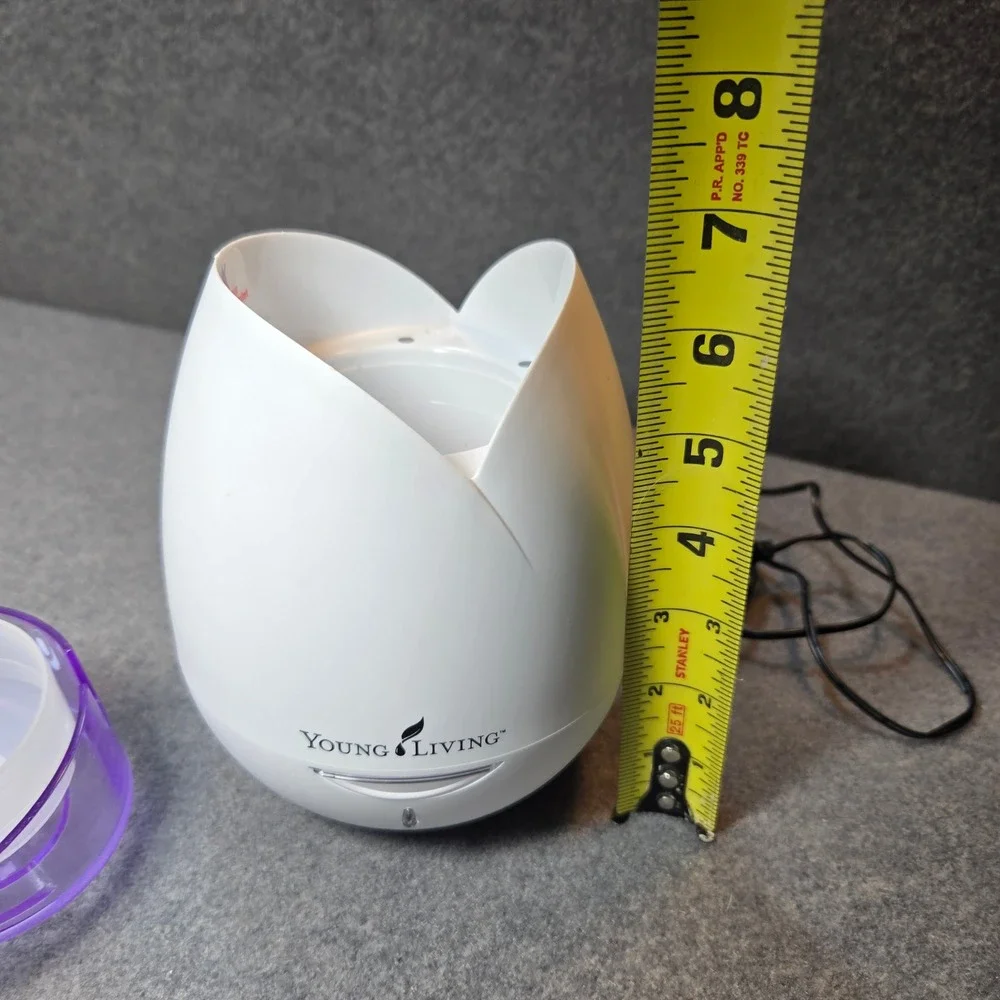 Young Living Home Diffuser Ultrasonic Essential Oil Atomizer Tulip *works